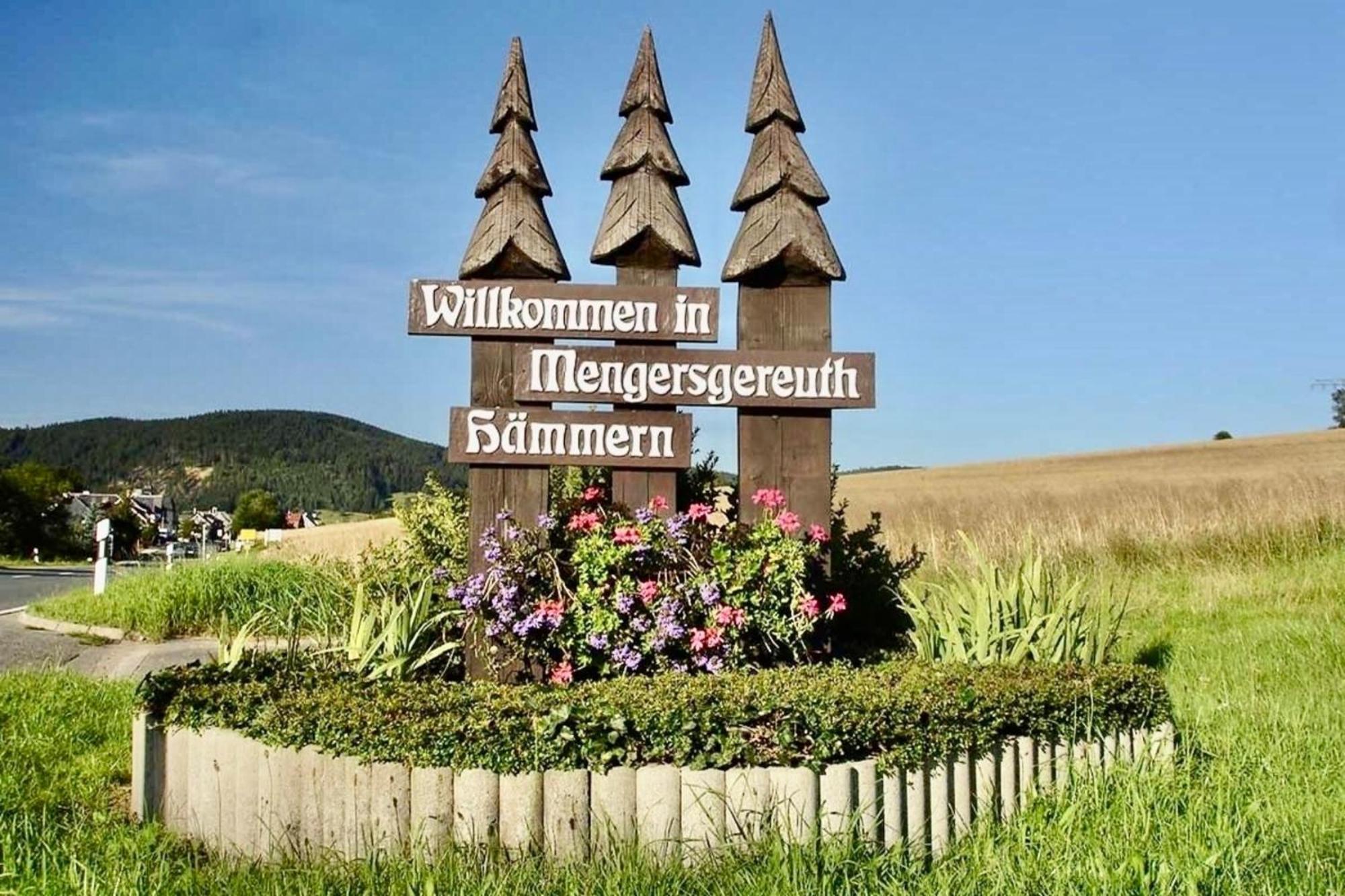 Ferienwohnung Auszeit Mengersgereuth-Hammern Exterior foto